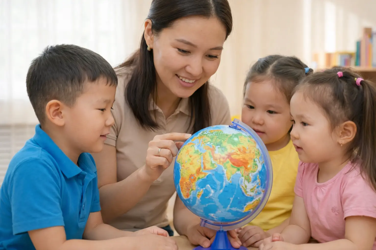 Балалар ойнап жатыр